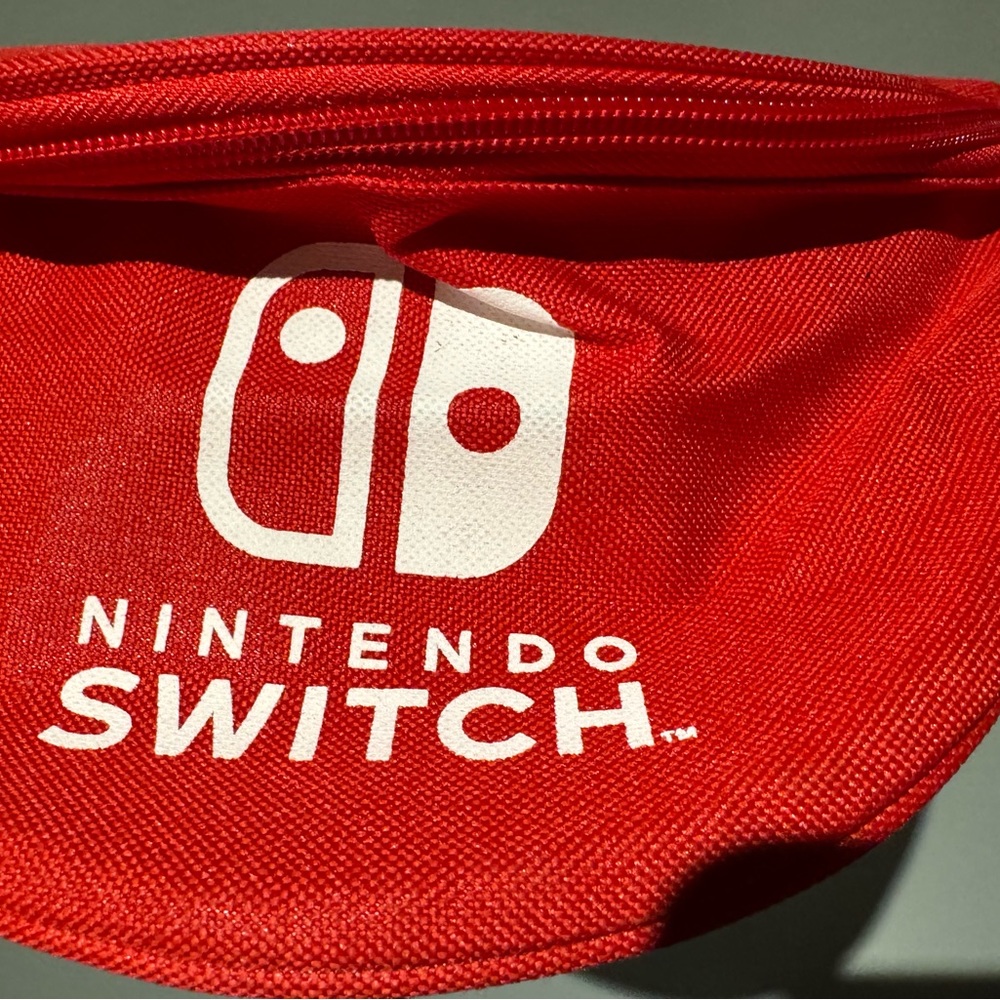 Nintendo Switch Red Fanny Pack Adjustable Waist (Together Tour Promotional) - Picture 2 of 4